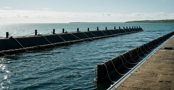 Le marnage pour barrage flottant : solutions d'ancrage efficaces